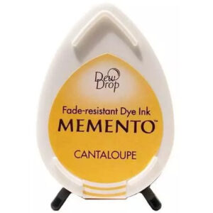 Tsukineko - Memento - Fade Resistant Dye Ink - Dew Drop - Cantaloupe