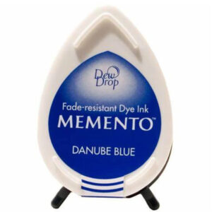 Tsukineko - Memento - Fade Resistant Dye Ink - Dew Drop - Danube Blue