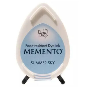 Tsukineko - Memento - Fade Resistant Dye Ink - Dew Drop - Summer Sky