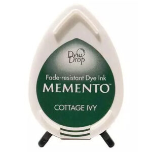 Tsukineko - Memento - Fade Resistant Dye Ink - Dew Drop - Cottage Ivy