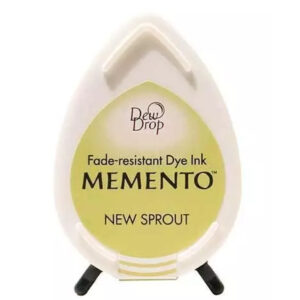 Tsukineko - Memento - Fade Resistant Dye Ink - Dew Drop - New Sprout