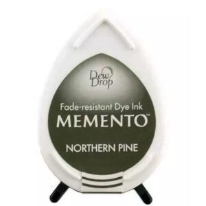 Tsukineko - Memento - Fade Resistant Dye Ink - Dew Drop - Northern Pine