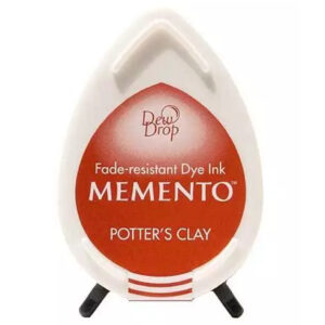 Tsukineko - Memento - Fade Resistant Dye Ink - Dew Drop - Potter's Clay