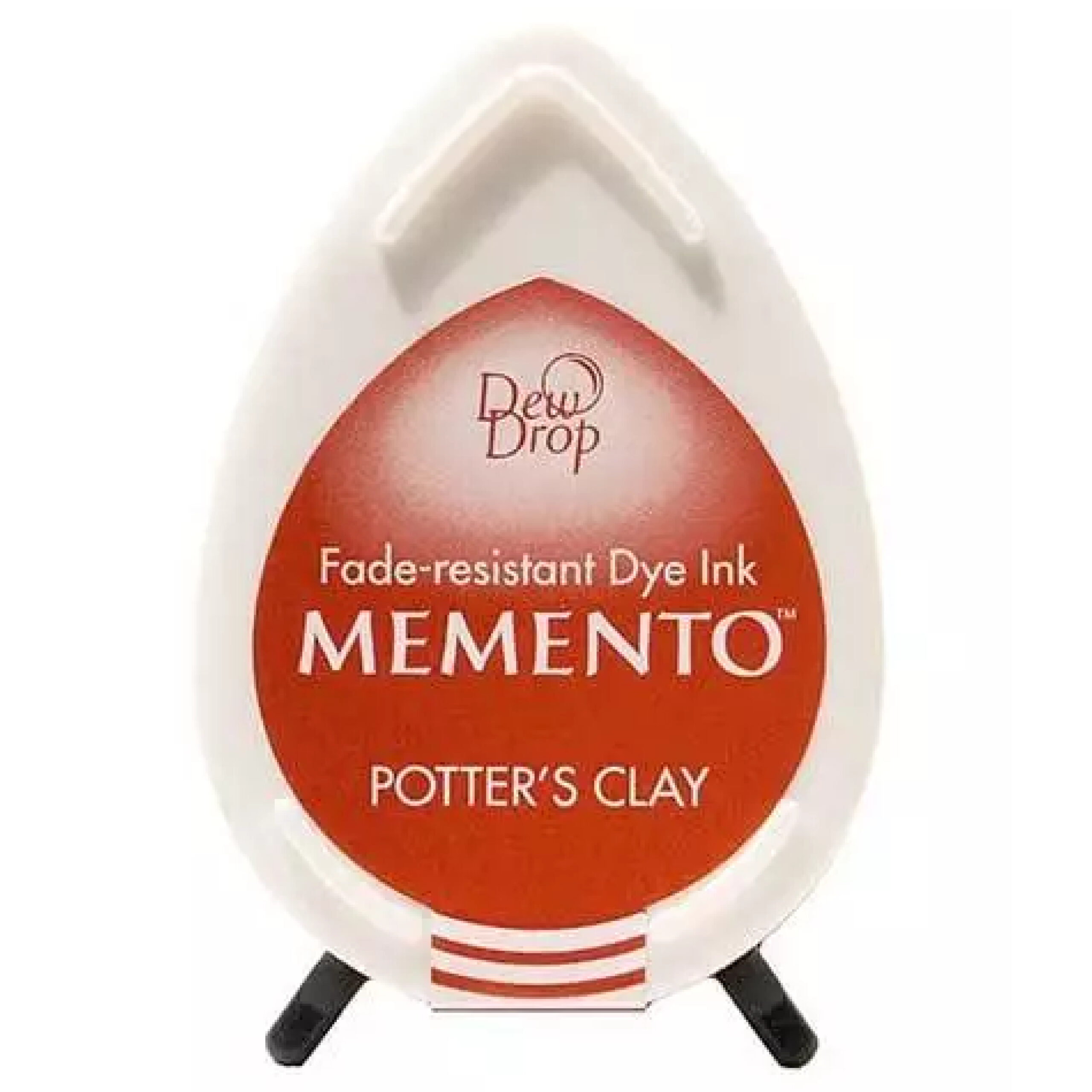 Tsukineko - Memento - Fade Resistant Dye Ink - Dew Drop - Potter's Clay