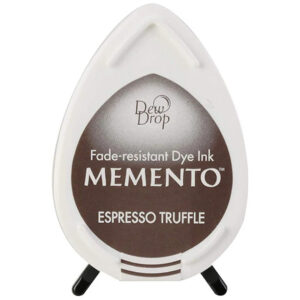 Tsukineko - Memento - Fade Resistant Dye Ink - Dew Drop - Espresso Truffle
