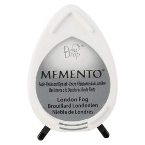 Tsukineko - Memento - Fade Resistant Dye Ink - Dew Drop - London Fog