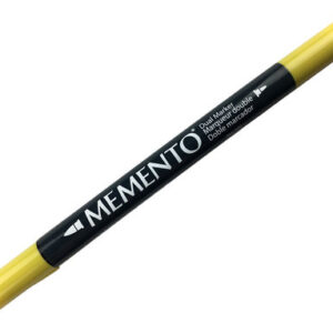 Tsukineko - Memento - Fade Resistant Dye Ink - Dual-Tip Marker - Dandelion