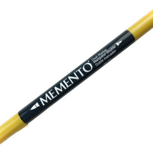 Tsukineko - Memento - Fade Resistant Dye Ink - Dual-Tip Marker - Cantaloupe