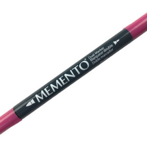 Tsukineko - Memento - Fade Resistant Dye Ink - Dual-Tip Marker - Rose Bud