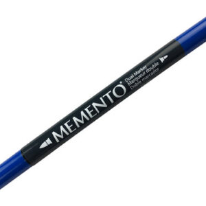 Tsukineko - Memento - Fade Resistant Dye Ink - Dual-Tip Marker - Danube Blue