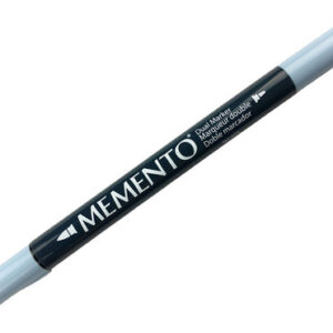 Tsukineko - Memento - Fade Resistant Dye Ink - Dual-Tip Marker - Summer Sky