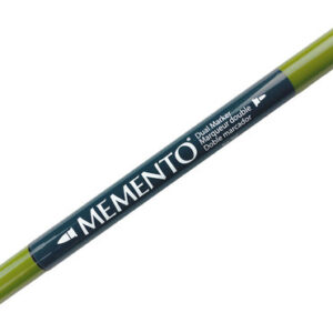Tsukineko - Memento - Fade Resistant Dye Ink - Dual-Tip Marker - Bamboo Leaves