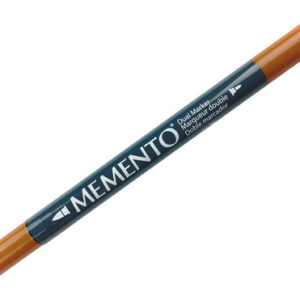 Tsukineko - Memento - Fade Resistant Dye Ink - Dual-Tip Marker - Potter's Clay