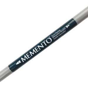 Tsukineko - Memento - Fade Resistant Dye Ink - Dual-Tip Marker - London Fog