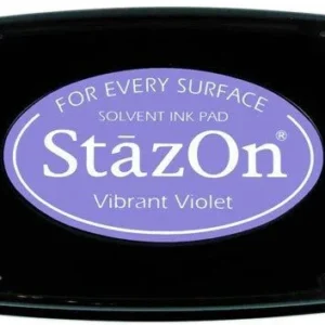 Tsukineko - StazOn - Solvent Ink - Pad - Vibrant Violet