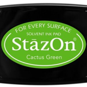 Tsukineko - StazOn - Solvent Ink - Pad - Cactus Green