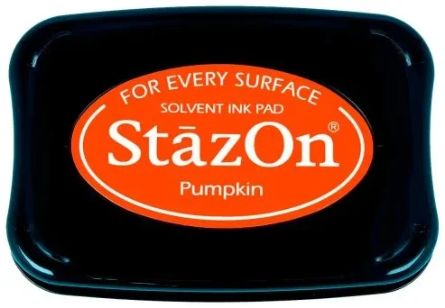 Tsukineko - StazOn - Solvent Ink - Pad - Pumpkin