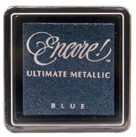 Tsukineko - Encore! - Ultimate Metallic Pigment Ink - Mini Pad - Blue