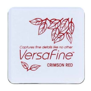 Tsukineko - VersaFine - Pigment Ink Square - Crimson Red