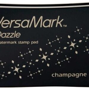 Tsukineko - VersaMark - Watermark Ink - Dazzle - Stamp Pad - Champagne