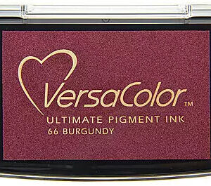 Tsukineko - VersaColor - Ultimate Pigment Ink - Pad - Burgundy
