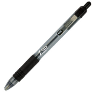 Zebra - Z-Grip - Neon Retractable Ballpoint Pen - Black