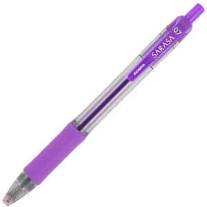 Zebra - Sarasa - Retractable Gel Roller - Purple (.7mm)