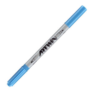 Marvy - Artwin - Dual-End Marker - Sky Blue