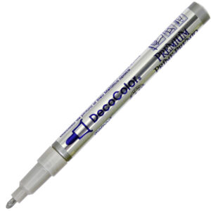 Marvy - DecoColor - Premium Paint Marker - Fine - Silver