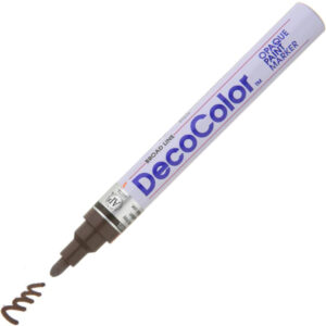 Marvy - DecoColor - Paint Marker - Broad - Dark Brown