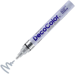 Marvy - DecoColor - Paint Marker - Broad - Silver