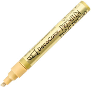 Marvy - DecoColor - Premium Paint Marker - Chisel Tip - Gold