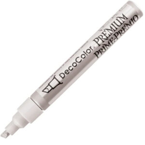 Marvy - DecoColor - Premium Paint Marker - Chisel Tip - Silver