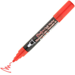 Marvy - Bistro - Chalk Marker - Broad - Red (6mm)