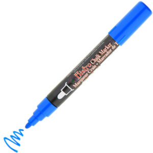 Marvy - Bistro - Chalk Marker - Broad - Blue (6mm)