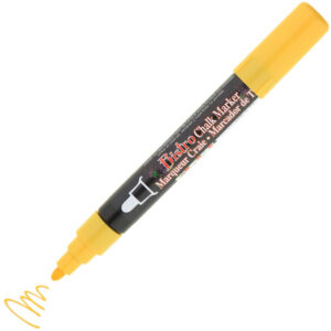 Marvy - Bistro - Chalk Marker - Broad - Yellow (6mm)