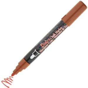 Marvy - Bistro - Chalk Marker - Broad - Brown (6mm)