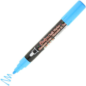 Marvy - Bistro - Chalk Marker - Broad - Fluorescent Blue (6mm)