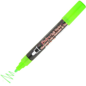 Marvy - Bistro - Chalk Marker - Broad - Fluorescent Green (6mm)