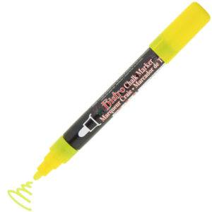 Marvy - Bistro - Chalk Marker - Broad - Fluorescent Yellow (6mm)