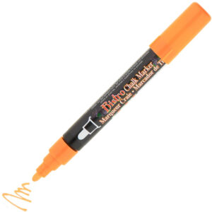 Marvy - Bistro - Chalk Marker - Broad - Fluorescent Orange (6mm)