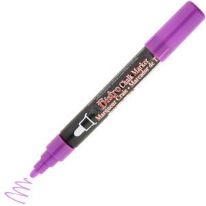 Marvy - Bistro - Chalk Marker - Broad - Fluorescent Violet (6mm)