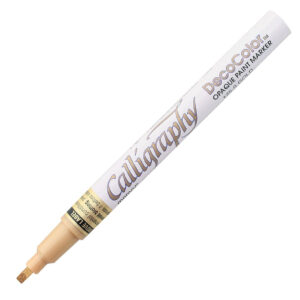 Marvy - Calligraphy - Metallic Paint Pen - Gold (2.0mm)