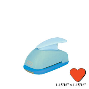 Marvy - Clever Lever Craft Punch - Super Jumbo - Heart (1-15/16" x 1-15/16")