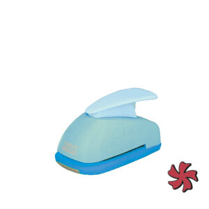 Marvy - Clever Lever Craft Punch - Super Jumbo - Spin Wheel (Shapes Range from 1-7/8" - 2")