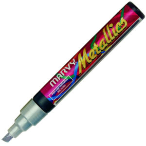 Marvy - Metallics - Paint Marker - Broad - Silver