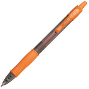 Pilot - G2 - Retractable - Gel Pen - Orange