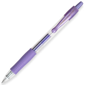 Pilot - G2 - Metallics - Retractable - Gel Ink Pen - Purple