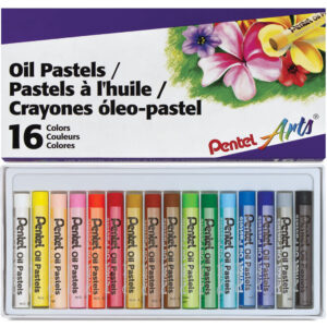 Pentel - Oil Pastels - Set (16 Pieces)