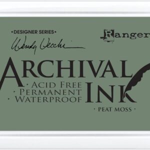 Ranger - Wendy Vecchi - Archival Ink - Pad - Peat Moss